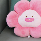 Flower Throw Seating Cushion Multipurpose Padded Soft Cute Flower Nap Throw Pillow for Home Office V1294-YM3117220225411-0421