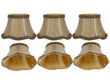 6Pcs Household Fabric Lampshade Table Lamp Cover Accessory for E14 Chandelier Wall Light V1294-YM0901-3119200093911