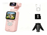 AT-M105 Pocket Gimbal Vlog Camera, 4K HD Handheld Video Camerapink32GB V1300-ATM105-PINK-32GB