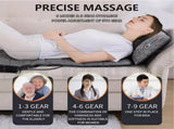 Electric Full Body Massage Mat 10 Motors Heated 45cm Width V178-66963