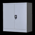 Two-Door Shelf Office Gym Filing Storage Locker Cabinet Safe V63-774205