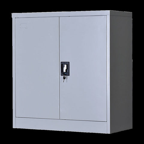 Two-Door Shelf Office Gym Filing Storage Locker Cabinet Safe V63-774205