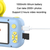 Reversible Mini Hd Child Camera With 8G Card Reader - Blue PRL-5036903060DBT