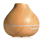 Wood Grain Aroma Humidifier, Energy-Saving Fragrance Spray, Seven-Color Ambient Light, Smart Timer, V1232-JSQ-XBYS-001