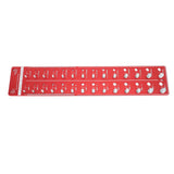 Bolt and Nut Identifier Gauge 10B21 Carbon Steel High Accuracy Nut and Bolt Thread Checker for V1294-YM0706-3114230137111