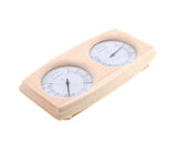 2 in 1 Sauna Room Wooden Thermometer Hygrometer Steam Temperature Humidity Meter V1263-JX-1118