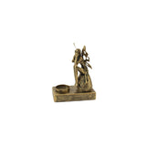 Antique Gold Fairy Tealight Candleholder 19cm V637-19716FRY