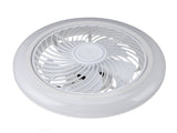 Ceiling Fan Light 6 Wind Speeds 3000K to 6000K Stepless Dimmable Quiet Modern Ceiling Fan with Light V1294-YM0901-3119240075811