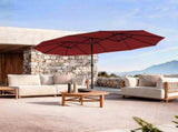 Mountview Big Parasol Patio Umbrella Outdoor Garden UA0195-RD-AU