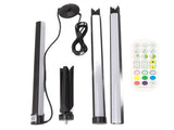 LED RGB Corner Floor Lamp USB Powered Corner LED Lamp Bluetooth APP Remote Control Music Sync LED V1294-YM0703-3119230049411