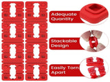 148 Pcs Electrical Outlet Box Spacers, Stackable Plastic Flush Mount Shims for Receptacles V1188-MS-721-037