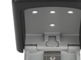 Key Lock Box Wall Mount Zinc Alloy 4 Digits Password Combination Lockbox High Security Code Key V1294-YM0901-3117240197311