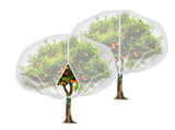 Fruit Tree Netting Cover with Zipper - Plastic Mesh Bird and Insect Protection for V888-ELOSUNG57028-7