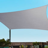 Instahut Waterproof Shade Sail Shade cloth 220GSM Canopy 3x5m SAIL-TH-WP-3X5-220-GR