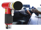 Mini Pneumatic Air Sander Eccentric Grinder Polishing Machine with Sandpapers for AutomobileRed V1294-YM0901-3114200072912
