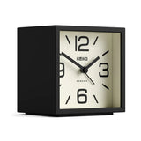 Newgate Cube Mantel Clock-Black V398-NG-ALMCUB252K
