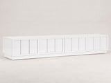 Artiss 180cm TV Unit Entertainment Cabinet Fluted Style Cable Management White FUR-S-TV180-4D-WH-AB
