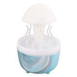 Rotating Raindrop Humidifier 300ml Essential Oil Diffuser with Remote Control 7 Color Light 4H 6H 8H V1294-YM0901-3113240348112