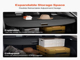 Retractable Cargo Cover, Carbon Fiber Texture Trunk Cover, Anti-Peeping Luggage Privacy Shield, V952-YZWJXSSSHCGYPZ9SD001V0