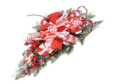 Christmas Garland Hanging Simulation Wreath for Living Room Bedroom Office Wedding Birthday V1294-YM0706-230812HL05-1