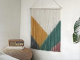 Wall Hanging, Boho Tapestry Wall Decor, Handmade Woven Hanging Decor Chic Bohemian Wall Art Home V1370-AZ4-08531