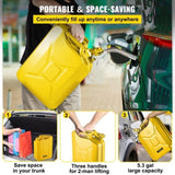 VEVOR Jerry Fuel Can, 20 L Portable Jerry Gas Can with Flexible Spout System, Rustproof ＆ V952-JBYTHSBDDWC3LGPANV0