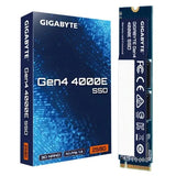 GIGABYTE Gen4 4000E 250GB NVMe PCIe 4.0 x4 M.2 2280 SSD, 3600MB/s Read, 3000MB/s Write, 1.5M Hours V1202-V2-HBG-G440E250GM2250GB