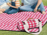 Waterproof Picnic Blanket Beach Outdoor Camping Mat Large Foldable Red V1308-DSZKI-932-2