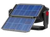 Black Dual Powered Solar Work Light 3000 Lumen with Adjustable Kelvin Settings LSB-68992