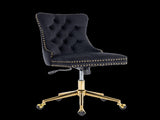 Velvet Home Office Chair- Black V226-SW1823BK
