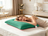 Soft and Supportive Bed Pillow, Hotel Grade Sleeping Pillow for Back Side and Stomach Sleepers, V1192-AZ-W-24229