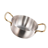 Korea Ramen Pot Stainless Steel Double Handle Fast Heating Ramen Noodle Cooking Pot for Induction V1294-YM0901-3118240003111