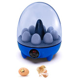 Incubators for Hatching Eggs 8 Egg Incubator with LED Light Temperature Control 360 Degree View V1294-YM0901-H47261AU
