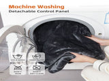 Wearable Heated Blanket Portable with Sleeves & Foot Pocket - Electric Snuggle Throw Blanket, 8 Heat V1107-742-17363