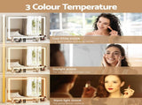 Embellir Makeup Mirror 80x58cm 360 Rotatable Vanity Mirror with Lights Bright Light Strip MM-E-FRAME-5880LED-ZJ