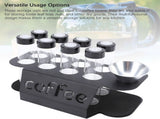 8 Piece Coffee Bean Storage Tube Set with One Way Valve V1237-ZY-818-156