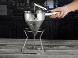 Stainless Steel Piston with Stand Kitchen Baking Batter Dispenser Sauce Cream Dosing V1294-YM0718-10131142