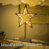 Star Shape LED Night Light Table Night Lamp Home Room Xmas Christmas Decor Kid Gift V1294-YM0901-3119200027611