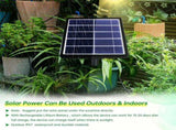 Solar Powered Automatic Irrigation System with Digital Control Panel & Timer - Weatherproof Durable V888-ELOSUNG55142-1