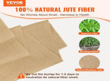 Burlap Roll, 1016 mm x 22.86 m & 50 x 50 Density Wide Natural Burlap Rolls, Jute V952-CMBJ40INCHESDJJN9V0