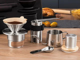 6-Piece Pour Over Coffee Set, Coffee Machine Gift Box, Pour Over Coffee Kettle, Coffee Cup, Coffee V1232-KFLXTZ003