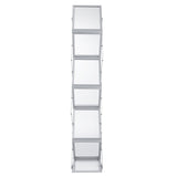 Literature Rack, 6 Pockets, Pop up Aluminum Magazine Rack, Lightweight Catalog Holder Stand V952-LHJJCZDSSM6A4NJPRV0