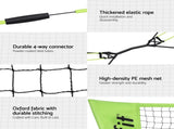 Everfit 3M Badminton Tennis Net Portable Volleyball Kit Yellow SN-B-PB-YE