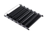 Self Pushing Drink Holder 6 Rows Adjustable Width Spring Loaded Easy Slide Large Capacity 15in V1294-YM0901-3118230216511