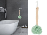 5PCS Long Handle Bath Ball Scrubbing Bath Shower Back Brush Scrubber Bathroom SuppliesGreen V1294-YM0901-3112200128914