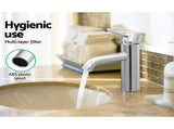 Cefito Bathroom Basin Mixer Tap Round Brass Faucet Vanity Laundry Chrome TAP-A-81H13-SI