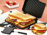 Breakfast Sandwich Maker Press Camping Cooker - Nonstick Frying Pan Pancake Maker Omelet Cooker with V1366-AZ2-W-12947