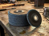 40 Grit Zirconia Flap Discs 4.5in 40 Pack for Angle Grinder Grinding V63-954661