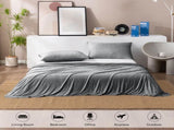 Blue Queen Size 200x150CM Cooling Blanket for Hot Sleepers - Lightweight Breathable All-Season V888-ELOSUNG42213