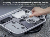 STARTRC Carrying Case for DJI Neo Portable PU Storage Protective Bag for DJI Neo Fly More Combo V413-ST-1123988-NEO-CASE-GREY